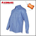 Venda grande funcional durável anti-estática de tecido chama retardante workwear camisa